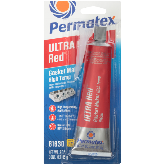 Permatex® Ultra Red® Rtv Silicone Gasket Maker