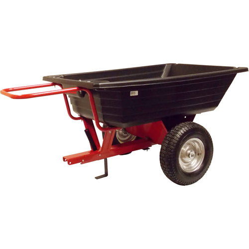 Precision Products 10 Cu Push/Pull Poly Cart