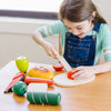 Melissa & Doug Cutting Food - Wooden Play Food