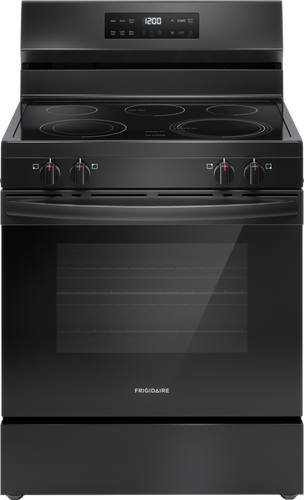 Frigidaire 30 Electric Range with Steam Clean (30, Black)