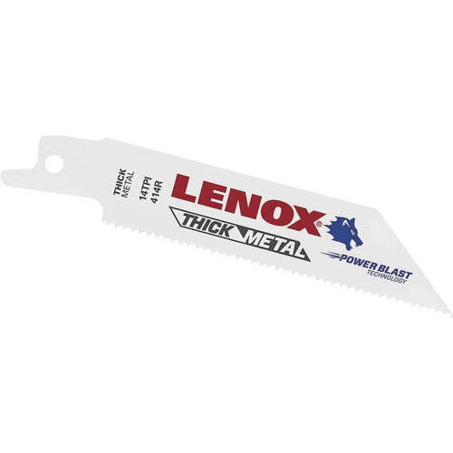 Lenox 4 In. 14 TPI Thick Metal Reciprocating Saw Blade
