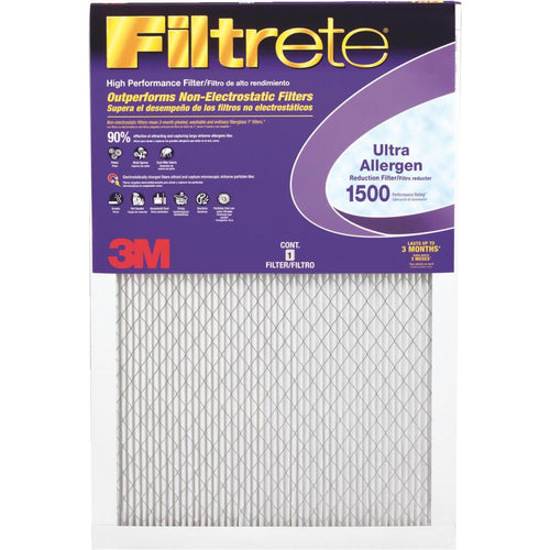 3M Filtrete 24 In. x 30 In. x 1 In. Ultra Allergen Healthy Living 1550 MPR Furnace Filter