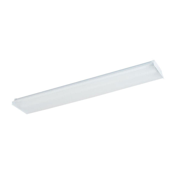 Lithonia 4 Ft. 2-Bulb Fluorescent Wraparound Light Fixture