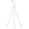 National V2661 18 In. White Steel Hanging Plant Extension Chain