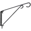 National 9 In. Black Steel Swivel Hanging Plant Bracket