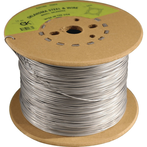 Oklahoma Steel & Wire 1/4-Mile x 17 Ga. Steel Electric Fence Wire