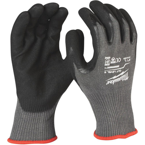 Milwaukee Men's XL Nitrile Coated Cut Level 5 Work Glove