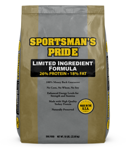 Sportsman’s Pride Limited Ingredient  Formula Dog Food 40 Pound