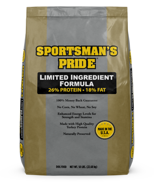 Sportsman’s Pride Limited Ingredient  Formula Dog Food 40 Pound