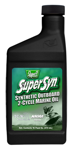 Super S® Supersyn Synthetic Tc-W3 2-Cycle Outboard Oil 16 oz.
