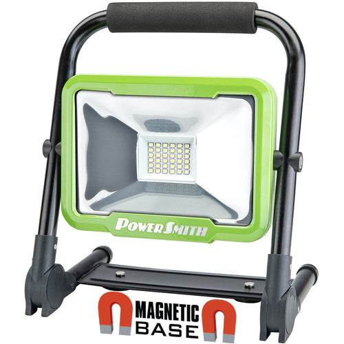 Power Smith 2400 Lumen Rechargeable Led Work Light W/ Magnetic Base