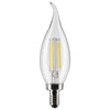 Satco Lighting S21296 4 Watt Vintage Edison Dimmable Ca10 Candelabra (E12) Led B