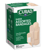 Curad Sheer Bandages, Assorted Sizes, 80 count