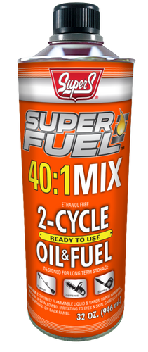 Smittys Supply Super S Superfuel 2-Cycle Oil & Fuel 40:1 Mix 1 Qt.