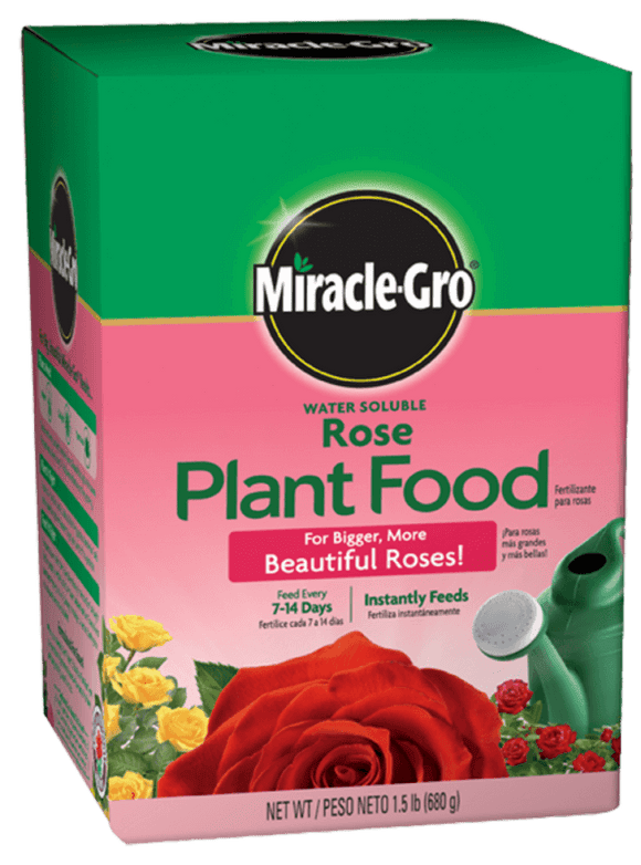 Miracle-Gro® Water Soluble Rose Plant Food