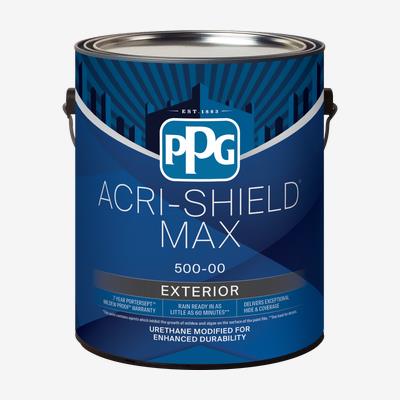 PPG Paint Acri-Shield Exterior Latex Semi-Gloss Midtone Base Paint Paint, 1 Gal - (1 Gallon, Midtone Base)