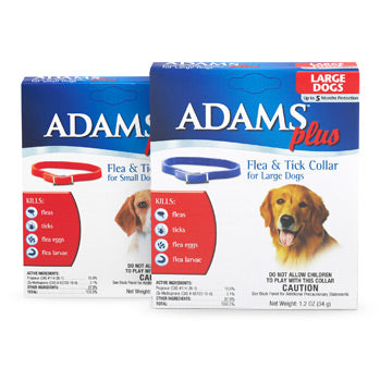 Adams™ Plus Flea & Tick Collar for Dogs (Small Breed)
