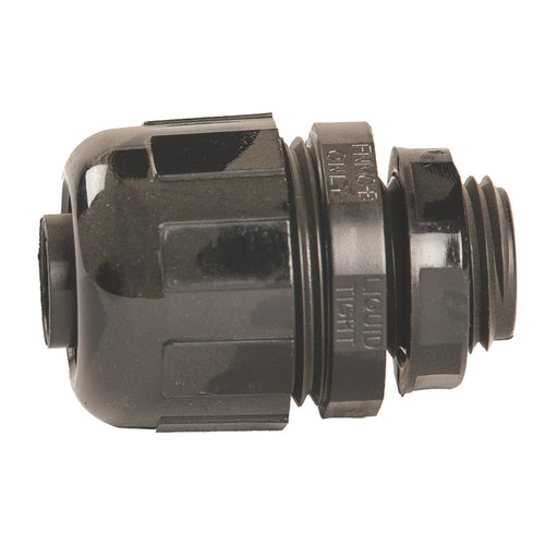 Thomas & Betts 3/4 Inch 90 Degree Black Liquidtight Non-metallic Omni Connector