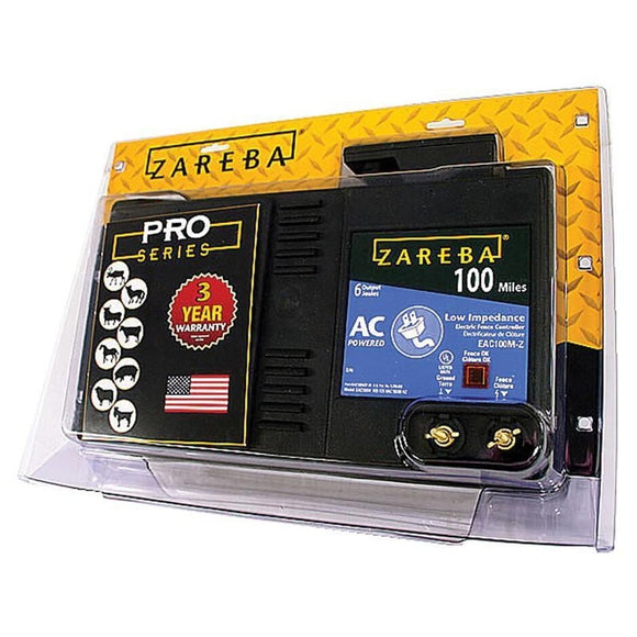 ZAREBA AC LOW IMPEDANCE ELECTRIC FENCE CHARGER